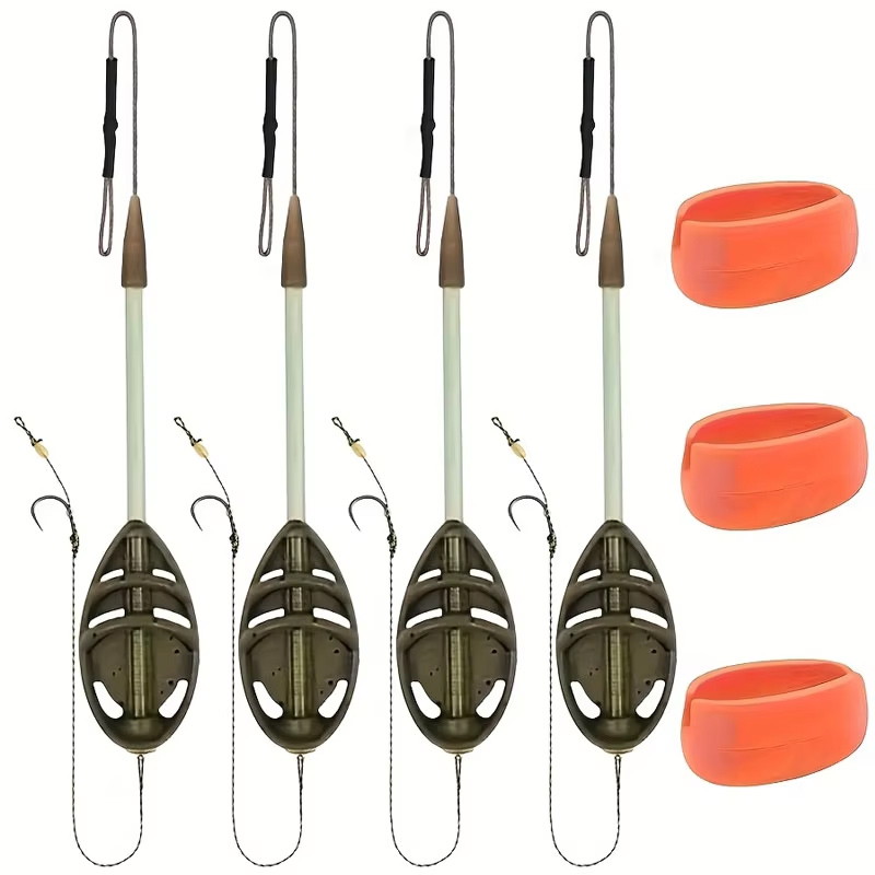 Monofilament Line - مجموعة خطافات صيد سمك الشبوط (30/40/50/60