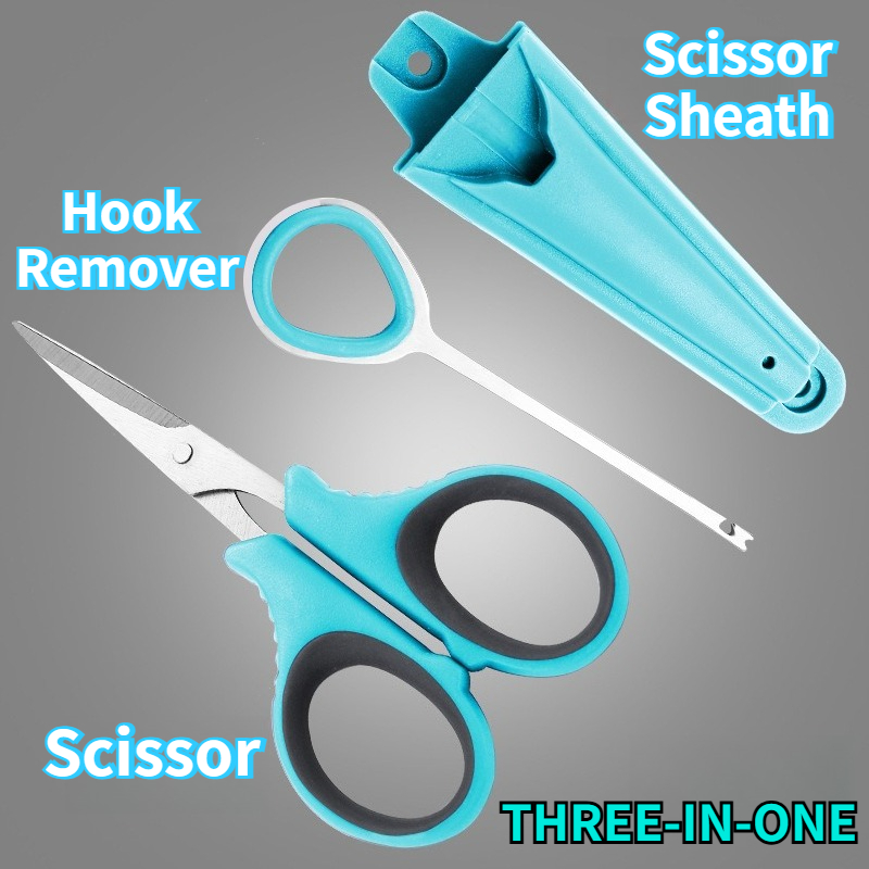 Fishing Line Cutter - مقص صيد متعدد الوظائف من الفولاذ