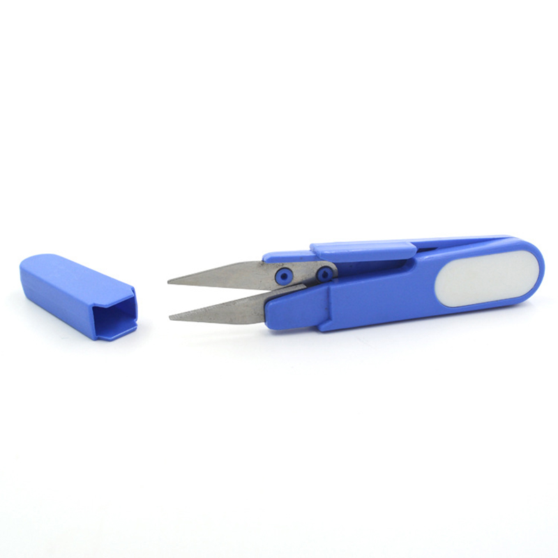 U شكل مقص صيد صغير مع غطاء مقب - مراجعة Fishing Line Cutter وسعره