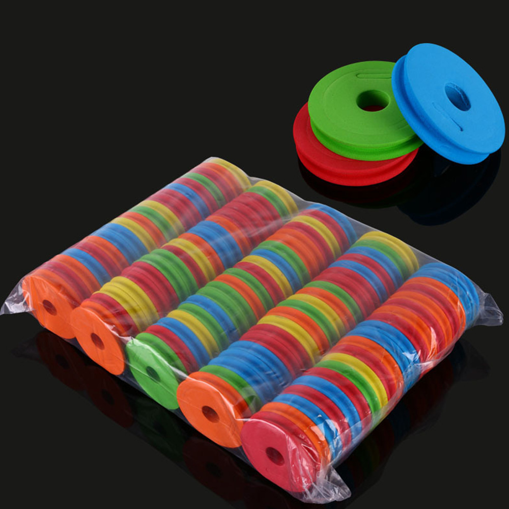 100 قطعة الصيد تلاعب اللفافات  - مراجعة Fishing Line Spool وسعره