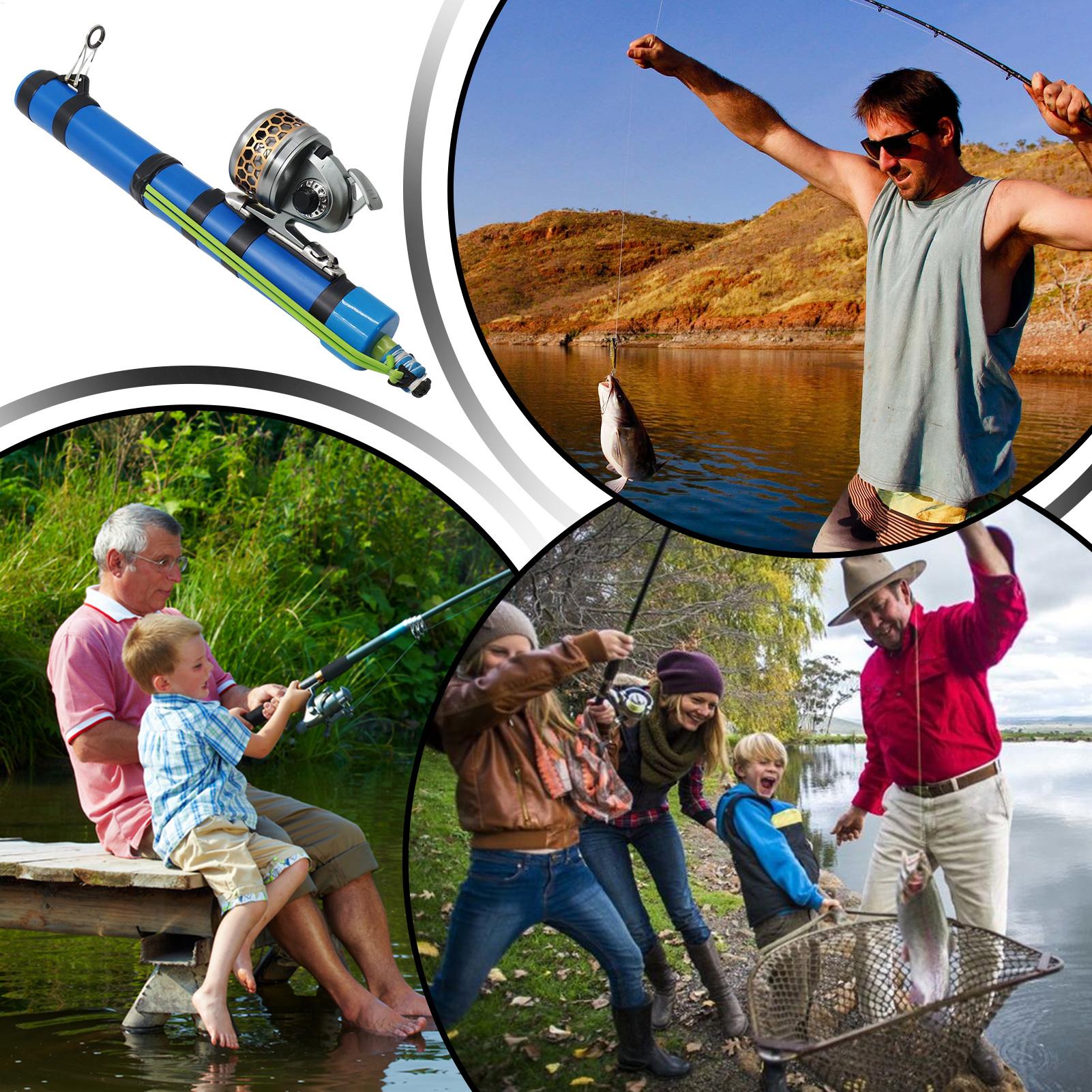 قصبة صيد خشبية مقلاع تصميم أدا - مراجعة Fishing Line Spool وسعره