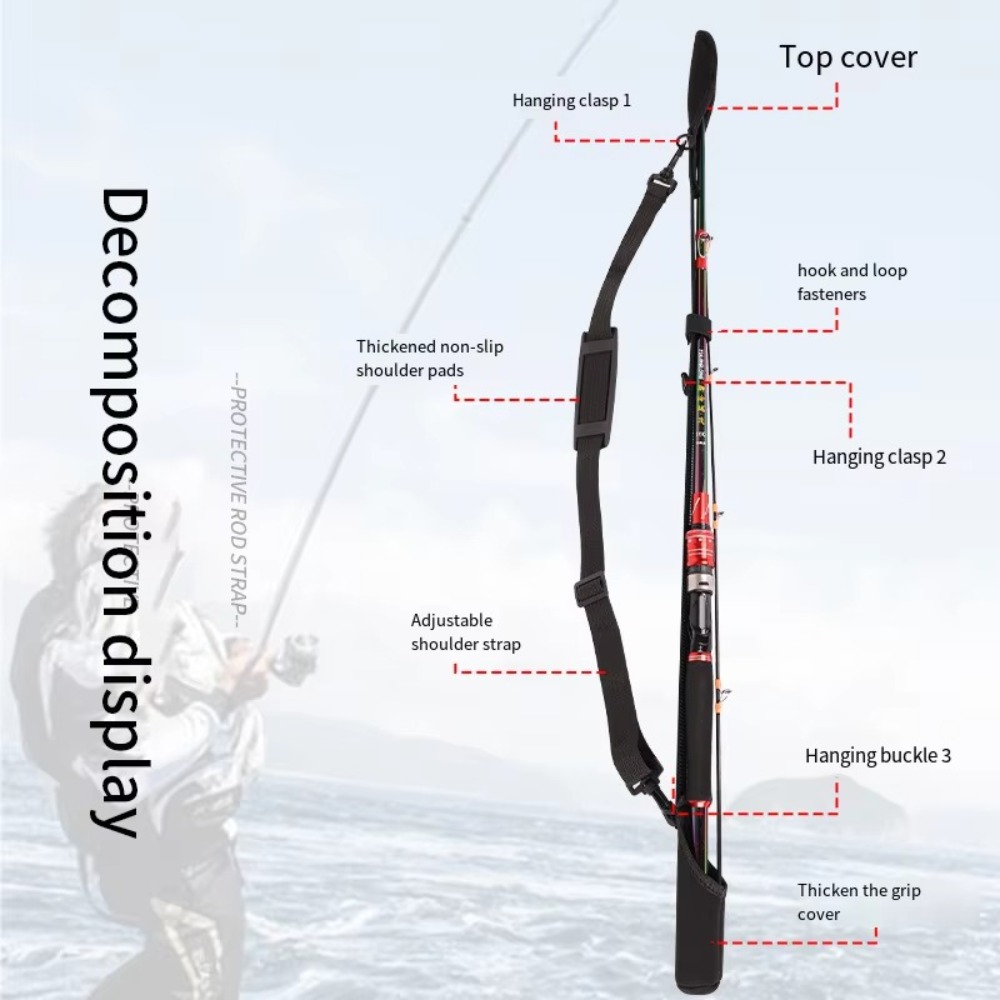 قابل للتعديل الصيد رود حقيبة ا - مراجعة Fishing Line Spool وسعره
