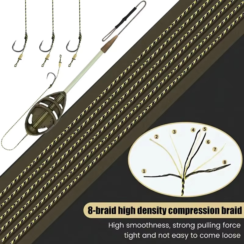 مجموعة خطافات صيد سمك الشبوط ( - مراجعة Monofilament Line وسعره